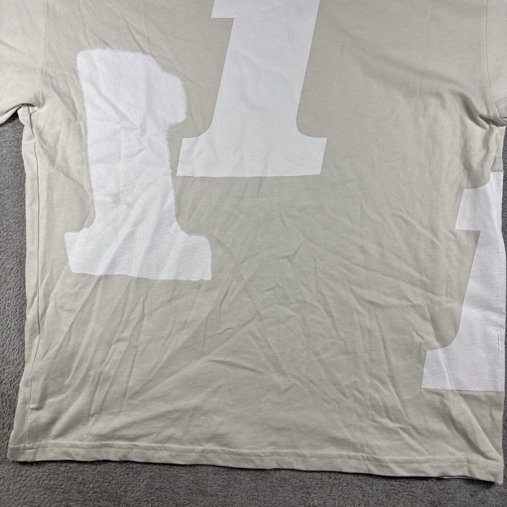Harley Davidson Bar and Shield‎ Classic 1's T-Shirt Beige Men's Size Small